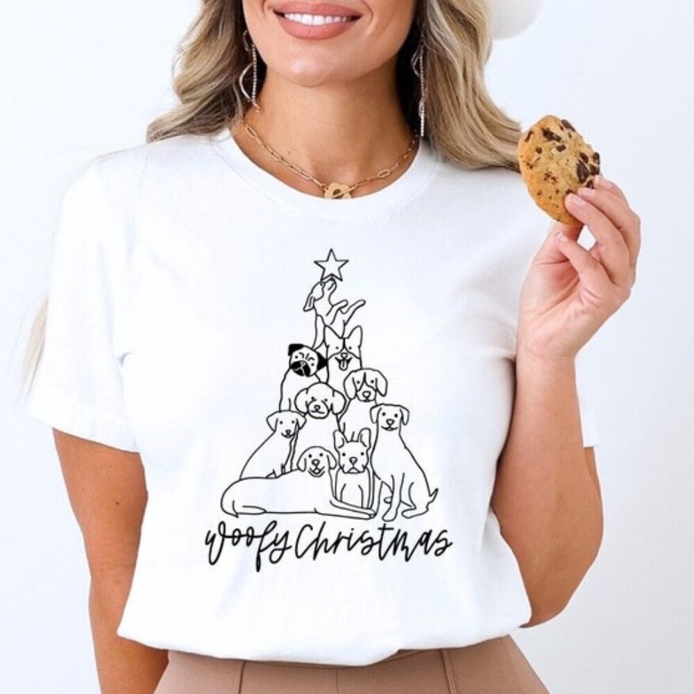 Funny Christmas Dog Shirt, Christmas Gift, Christmas Dog Shirt - Picture 1 of 4